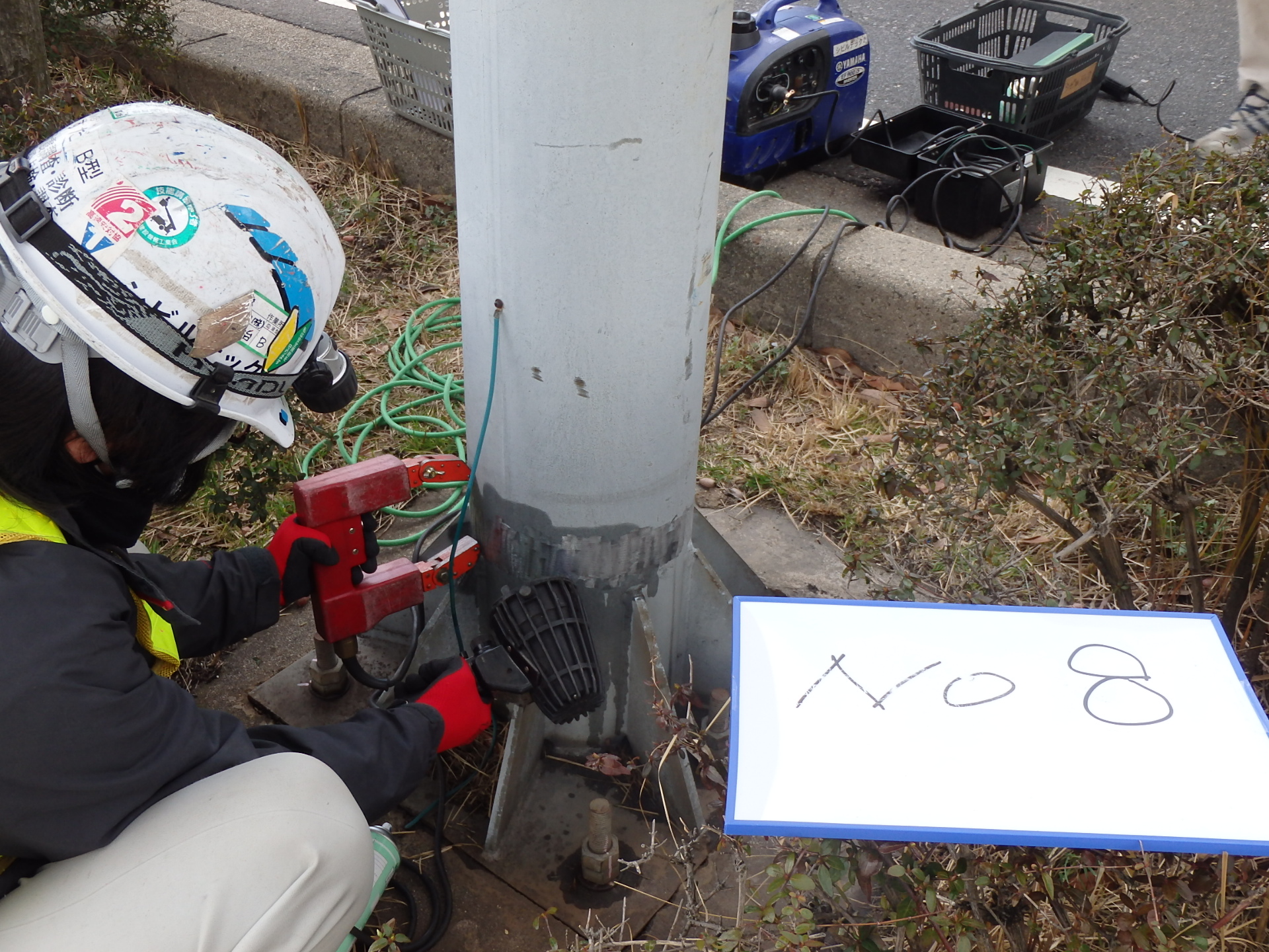 交通安全施設等整備事業（交付金）の内　道路附属物（道路標識）点検業務委託